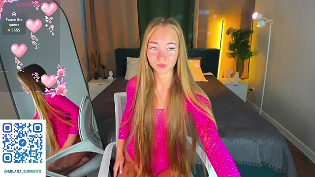 Milana Sorrento online show from July 22, 2026, 12:46 am