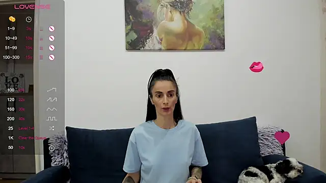 Snapshot of BlissAria chatting on May 23, 2026, 8:13 pm BlissAria online show from May 23, 2026, 8:13 pm