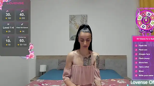 BlissAria online show from June 3, 2026, 7:41 pm
