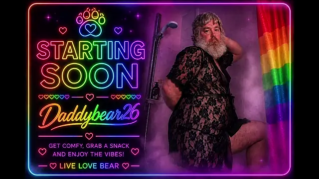 Snapshot of Daddybear26 chatting on June 15, 2026, 5:15 pm Daddybear26 online show from June 15, 2026, 5:15 pm