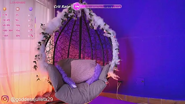 Snapshot of GoddessJulieta_ chatting on August 1, 2026, 7:13 pm GoddessJulieta online show from August 1, 2026, 7:13 pm