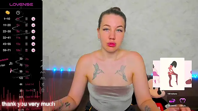 Arya Curves online show from July 26, 2026, 1:14 am