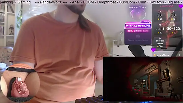 Snapshot of Panda-WolfX chatting on July 6, 2026, 3:36 pm Panda-WolfX online show from July 6, 2026, 3:36 pm