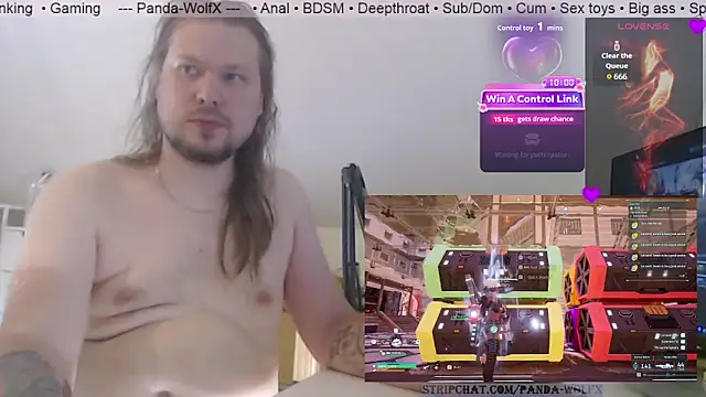 Snapshot of Panda-WolfX chatting on July 24, 2026, 2:59 pm Panda-WolfX online show from July 24, 2026, 2:59 pm