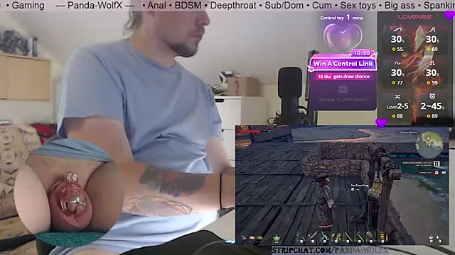 Snapshot of Panda-WolfX chatting on July 29, 2026, 3:10 pm Panda-WolfX online show from July 29, 2026, 3:10 pm