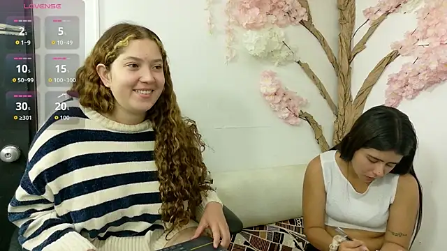 Snapshot of Emilyblosom-y-MiaRose chatting on July 14, 2026, 5:51 pm Emilyblosom-y-MiaRose online show from July 14, 2026, 5:51 pm