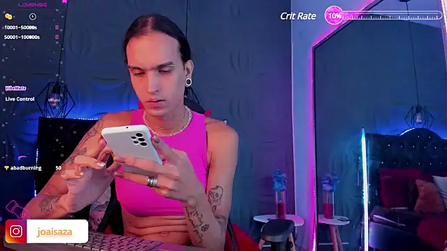 Snapshot of joaisaza chatting on February 10, 2025, 5:36 am joaisaza online show from February 10, 2025, 5:36 am