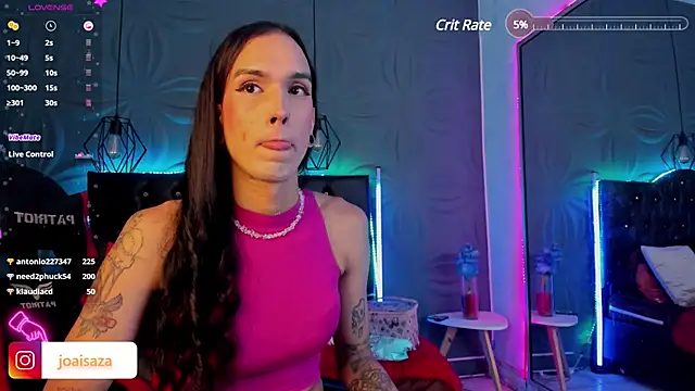 Snapshot of joaisaza chatting on March 6, 2025, 7:47 am joaisaza online show from March 6, 2025, 7:47 am