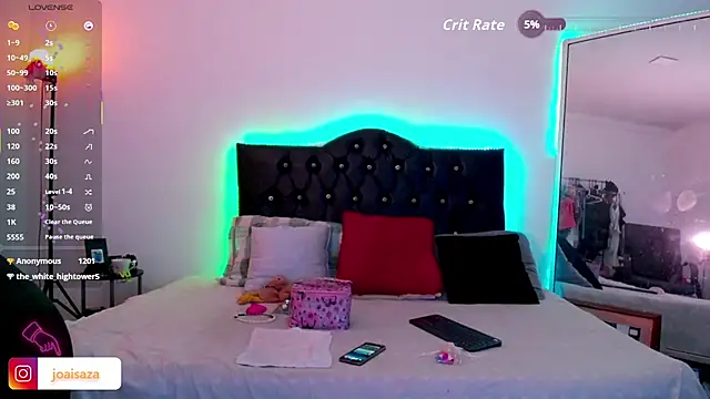 Snapshot of joaisaza chatting on October 5, 2025, 6:45 am joaisaza online show from October 5, 2025, 6:45 am