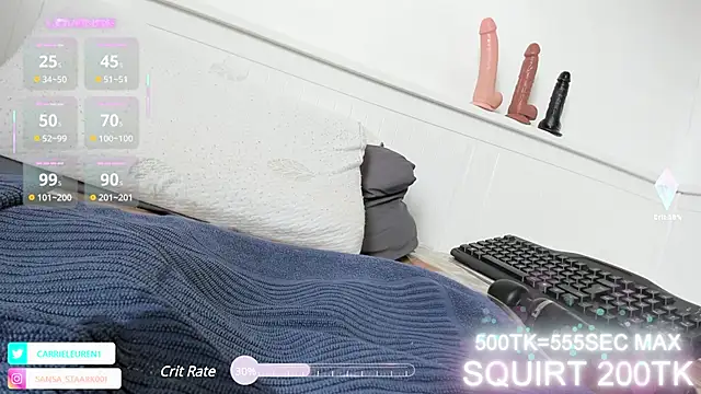  Carrie  online show from February 5, 2025, 11:12 am