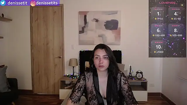 DenisseTits online show from March 6, 2025, 8:05 pm