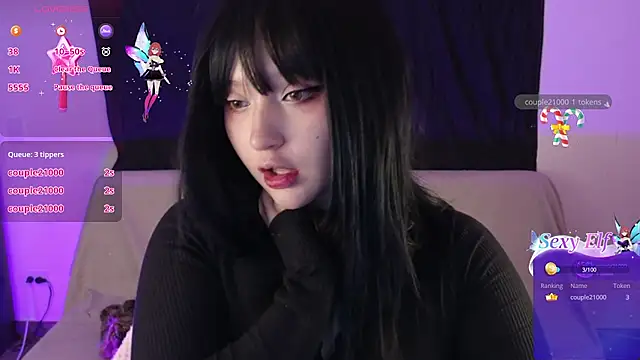 KuroChan420 online show from January 16, 2025, 5:11 am