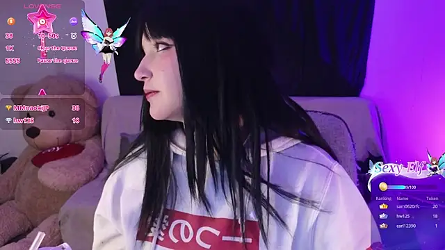 KuroChan420 online show from February 27, 2025, 2:42 am