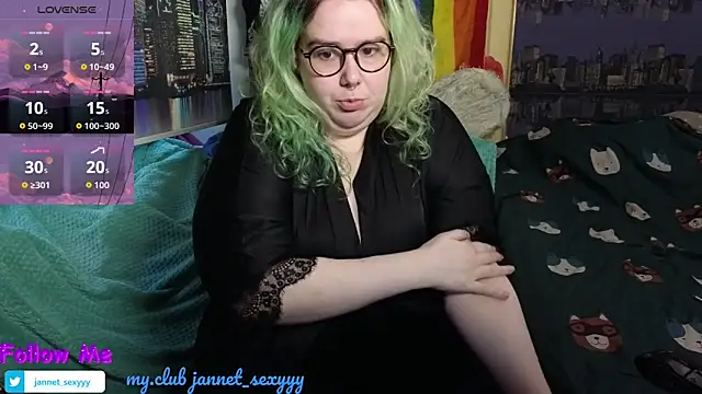 JannetPie online show from September 23, 2025, 3:04 pm