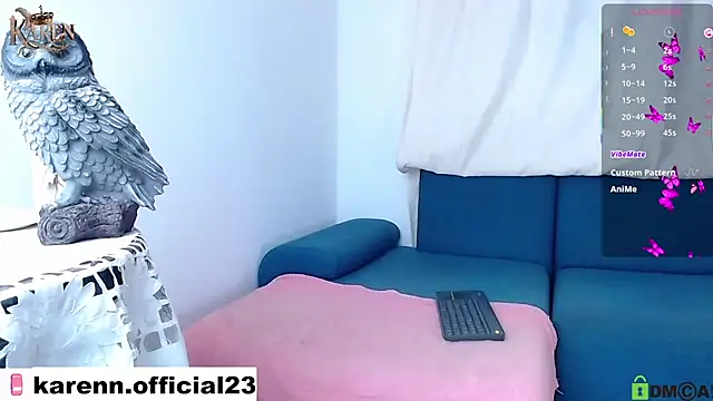 karen sofia  online show from March 21, 2025, 11:12 am