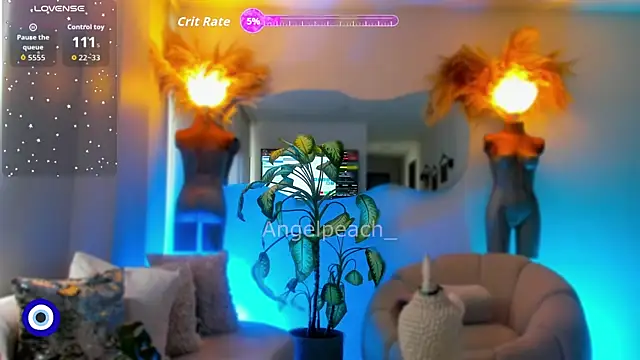 Angel Peach online show from December 19, 2025, 2:02 pm