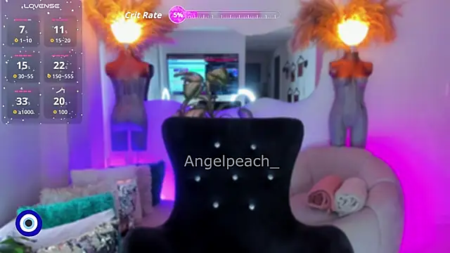 Angel Peach online show from January 7, 2026, 1:13 pm