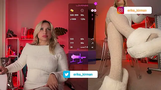 Erika Kirman online show from February 12, 2025, 7:24 pm