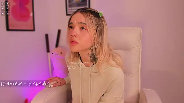  Tammara  online show from April 1, 2026, 11:33 am