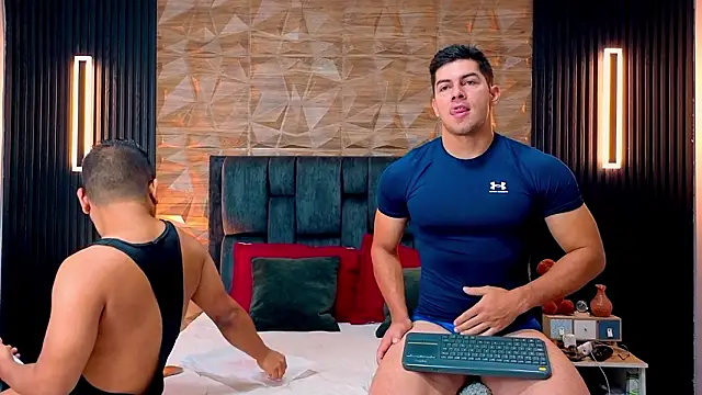 FelipeAndMarcello3 online show from January 19, 2026, 2:21 pm