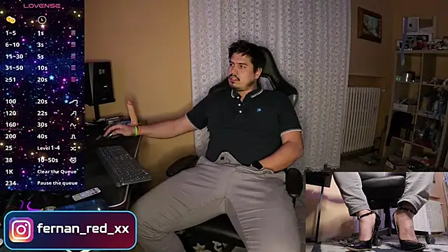 fernan redsxxx online show from February 19, 2026, 5:31 pm