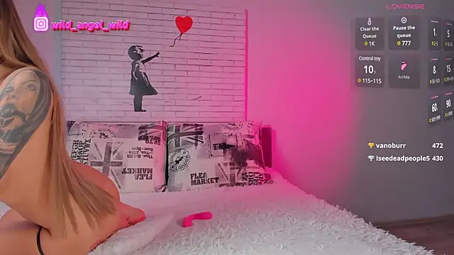 WILD-ANGEL777 online show from March 5, 2025, 7:06 pm