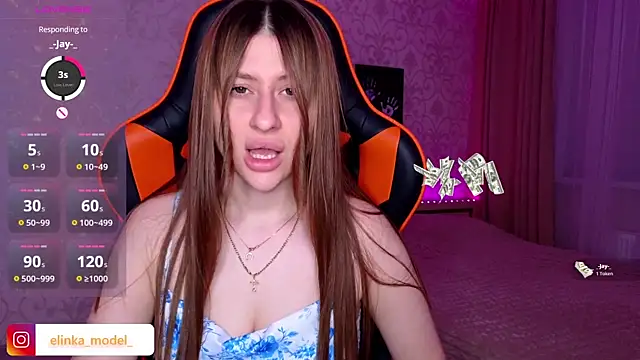 Elishka  online show from June 21, 2026, 9:50 pm