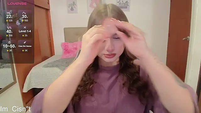 Miley Baker online show from February 18, 2025, 1:33 pm