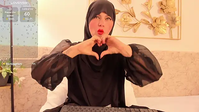 Snapshot of hanajameela chatting on February 14, 2025, 12:03 pm hanajameela online show from February 14, 2025, 12:03 pm