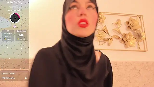 Snapshot of hanajameela chatting on March 6, 2025, 11:36 am hanajameela online show from March 6, 2025, 11:36 am