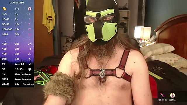 kinkywolf429 online show from April 13, 2026, 9:53 pm