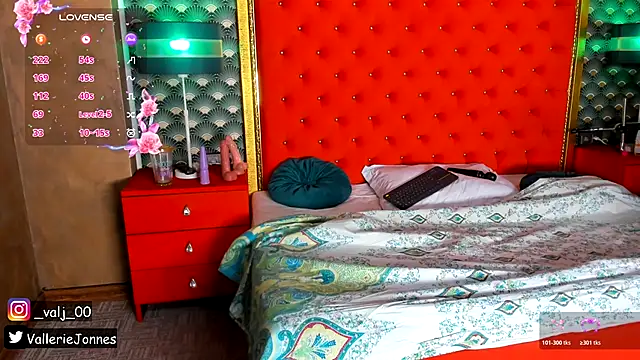 VallerieJones online show from January 7, 2026, 12:35 am