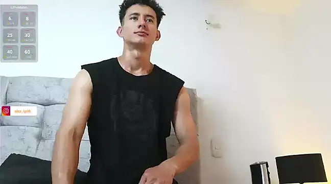 Snapshot of _Alexxx chatting on February 20, 2025, 12:30 am Alexxx online show from February 20, 2025, 12:30 am