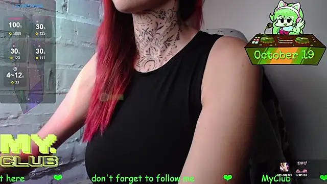 Witch Emma online show from October 19, 2025, 7:25 pm