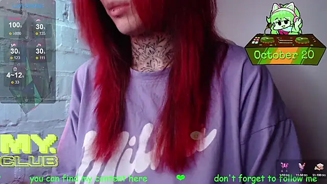 Witch Emma online show from October 20, 2025, 7:58 pm