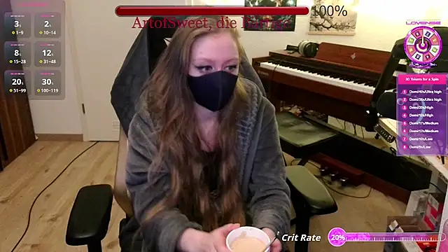 Snapshot of ArtofSweet chatting on June 10, 2026, 7:13 pm ArtofSweet online show from June 10, 2026, 7:13 pm