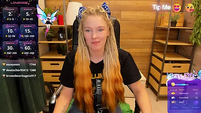  fiona Love online show from January 21, 2025, 1:29 am