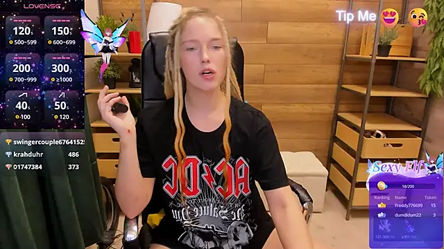  fiona Love online show from January 27, 2025, 3:15 am