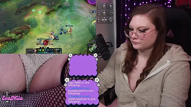 Snapshot of evamila chatting on March 15, 2026, 12:49 am evamila online show from March 15, 2026, 12:49 am