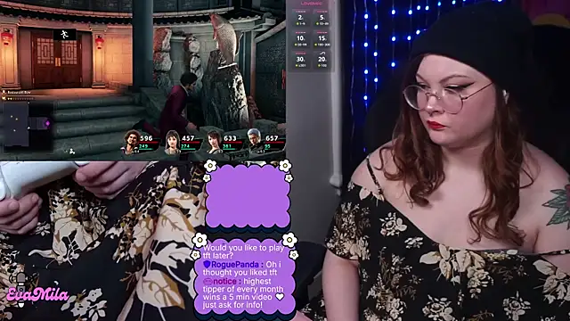 Snapshot of evamila chatting on March 17, 2026, 3:22 am evamila online show from March 17, 2026, 3:22 am