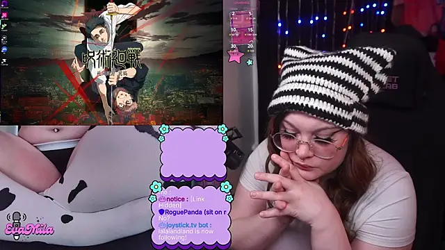 Snapshot of evamila chatting on March 30, 2026, 5:08 am evamila online show from March 30, 2026, 5:08 am