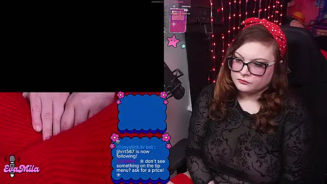 Snapshot of evamila chatting on April 6, 2026, 3:59 am evamila online show from April 6, 2026, 3:59 am