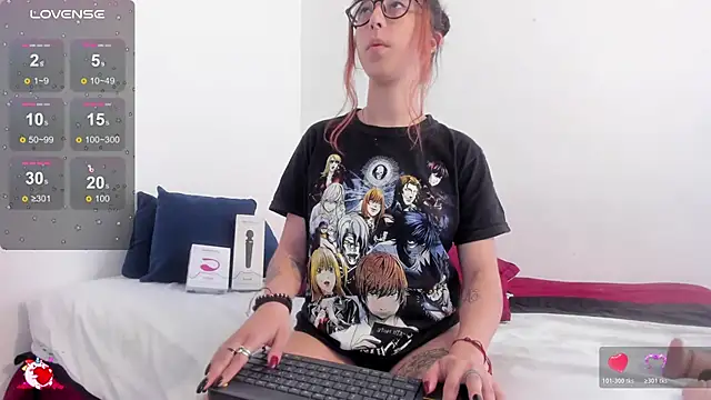 HEAVY MEGAN online show from October 25, 2025, 1:07 pm