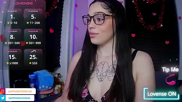 sapphirestorm8 online show from February 5, 2026, 3:11 am