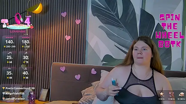 RubyValen online show from March 19, 2025, 7:18 am