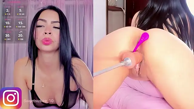 Snapshot of Sweet_Susie_ chatting on January 15, 2025, 12:19 am Sweet Susie online show from January 15, 2025, 12:19 am