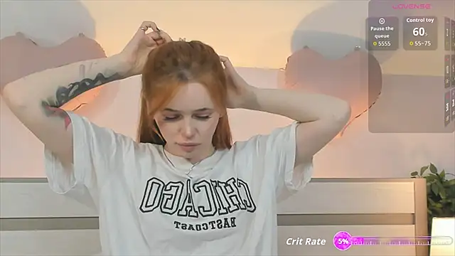 Phoenix Margo online show from February 15, 2026, 3:36 am