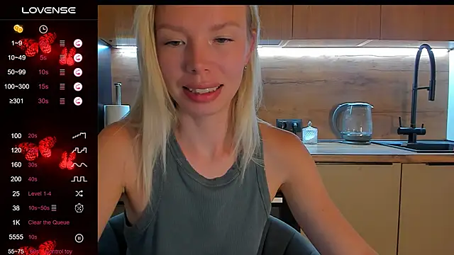 Olivia Bells online show from August 2, 2026, 11:03 pm