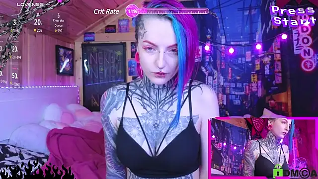 NekoCyber online show from March 22, 2025, 5:39 am