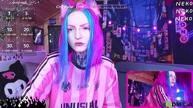 NekoCyber online show from June 7, 2026, 5:11 am